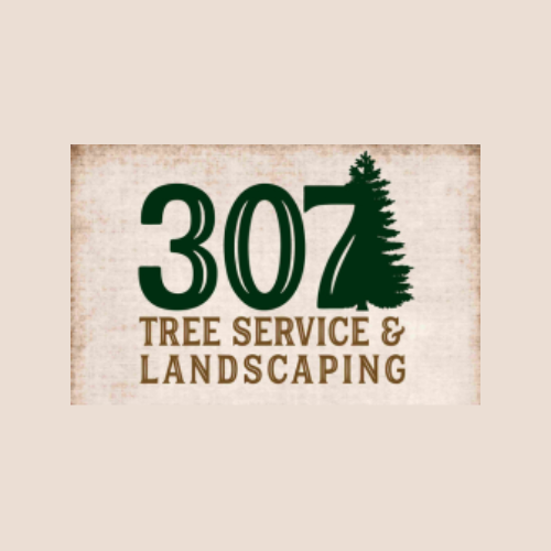 307 tree service landscaping logo
