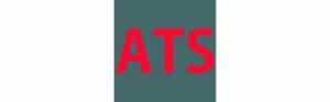 ATS logo with red letters