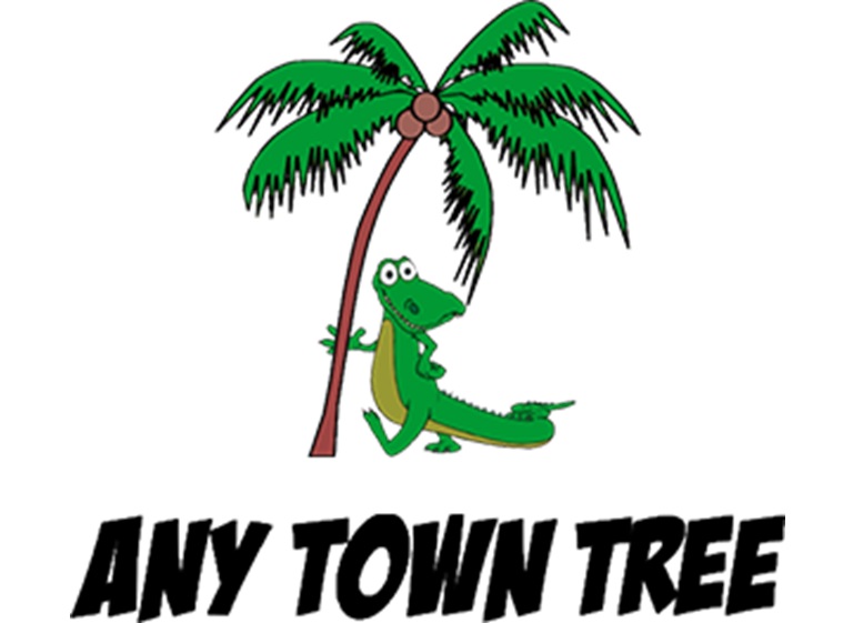 any town tree logo