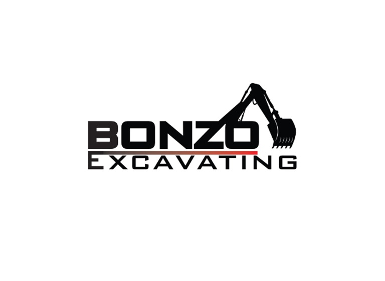 bonzo excavating logo