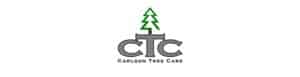 Carlson Tree Care logo with tree design.