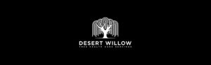 Desert Willow logo, tree health care services.