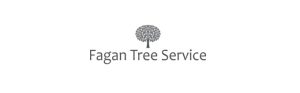 Fagan Tree Service logo with tree graphic.