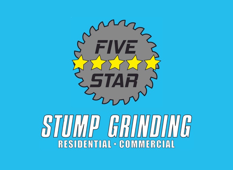 five star stump grinding logo