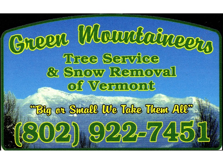 green mountaineers tree service logo
