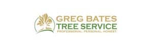 Greg Bates Tree Service logo, professional and honest.