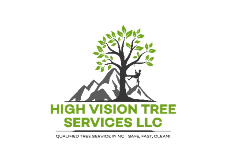 high vision tree services logo