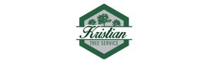 Kristian Tree Service logo with trees