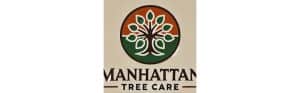 Manhattan Tree Care logo with tree illustration.