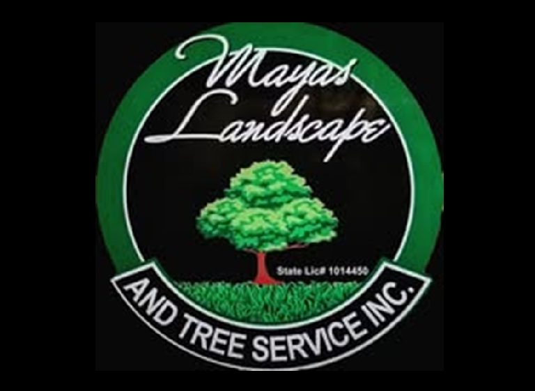 mayas landscape tree service logo