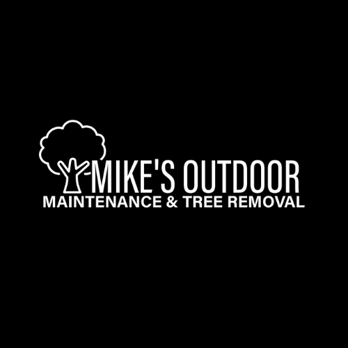 mikes outdoor maintenance tree removal logo