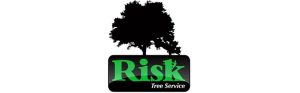 Risk Tree Service logo with tree silhouette