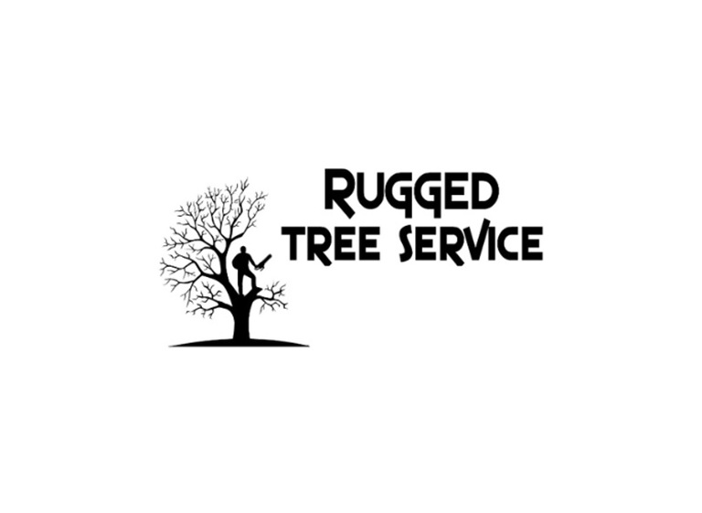 rugged tree service logo
