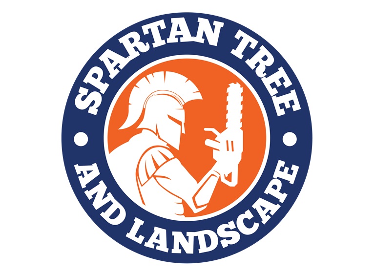 spartan tree and landscape logo