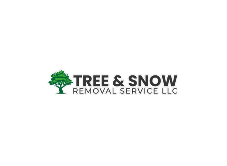 tree snow removal services logo