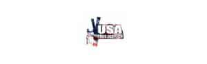 USA Tree Service logo with flag design