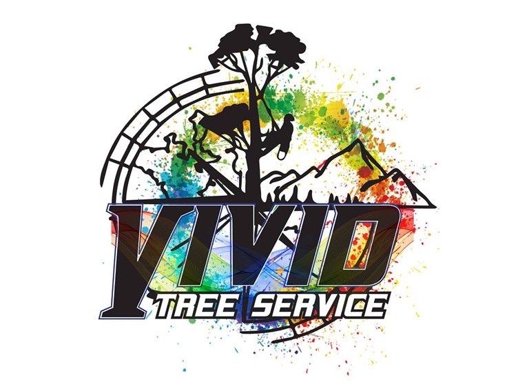 vivid tree service logo