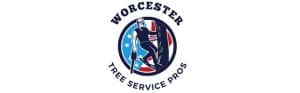 Worcester Tree Service Pros logo with climber.